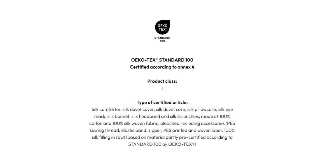 OEKO-TEX® Standard 100